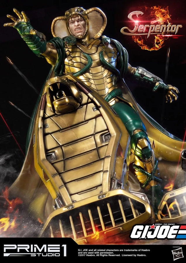 Serpentor (Exclusive Version) G.I. Joe – Prime1Studio – ActionFigure Brasil