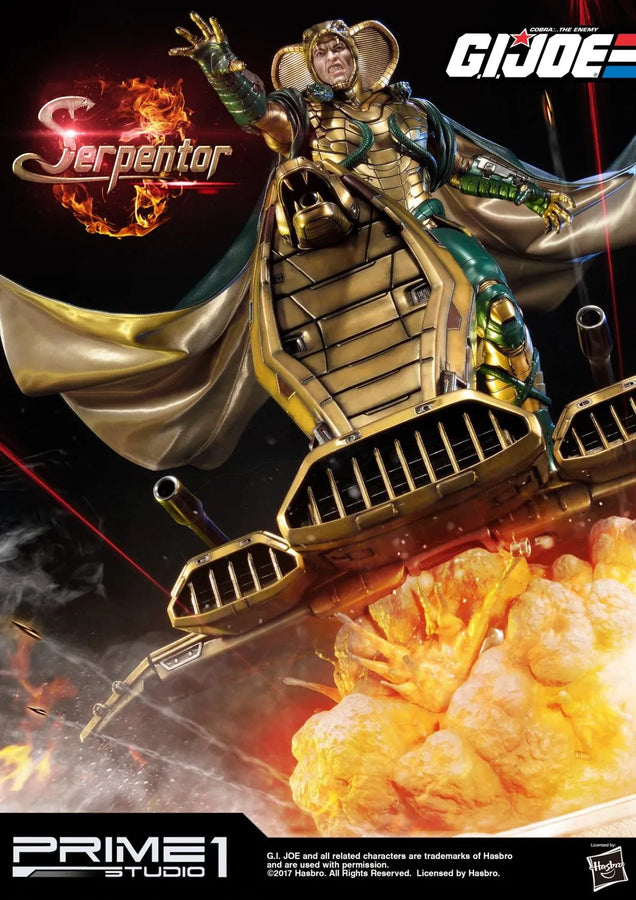 Serpentor (Exclusive Version) G.I. Joe – Prime1Studio – ActionFigure Brasil
