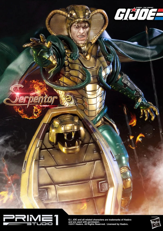 Serpentor (Exclusive Version) G.I. Joe – Prime1Studio – ActionFigure Brasil