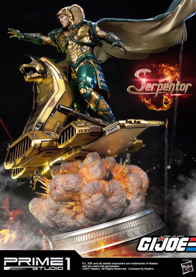 Serpentor (Regular Version) G.I. Joe – Prime1Studio – ActionFigure Brasil