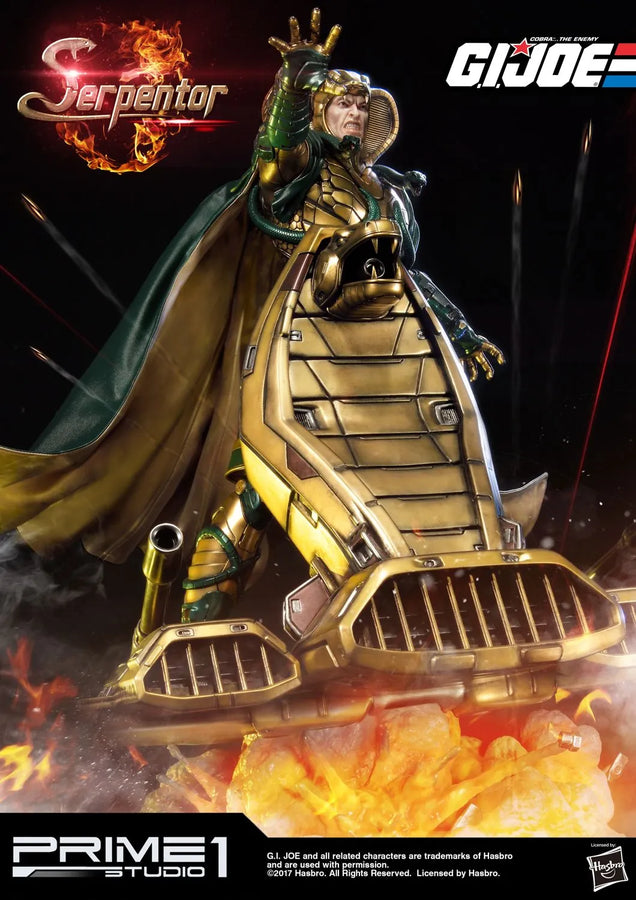 Serpentor (Regular Version) G.I. Joe – Prime1Studio – ActionFigure Brasil