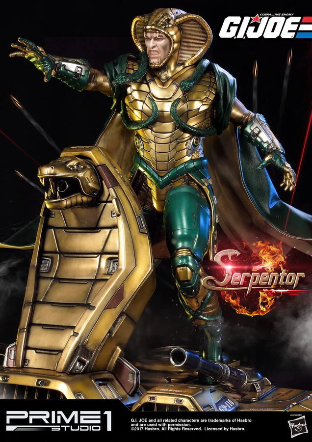 Serpentor (Regular Version) G.I. Joe – Prime1Studio – ActionFigure Brasil