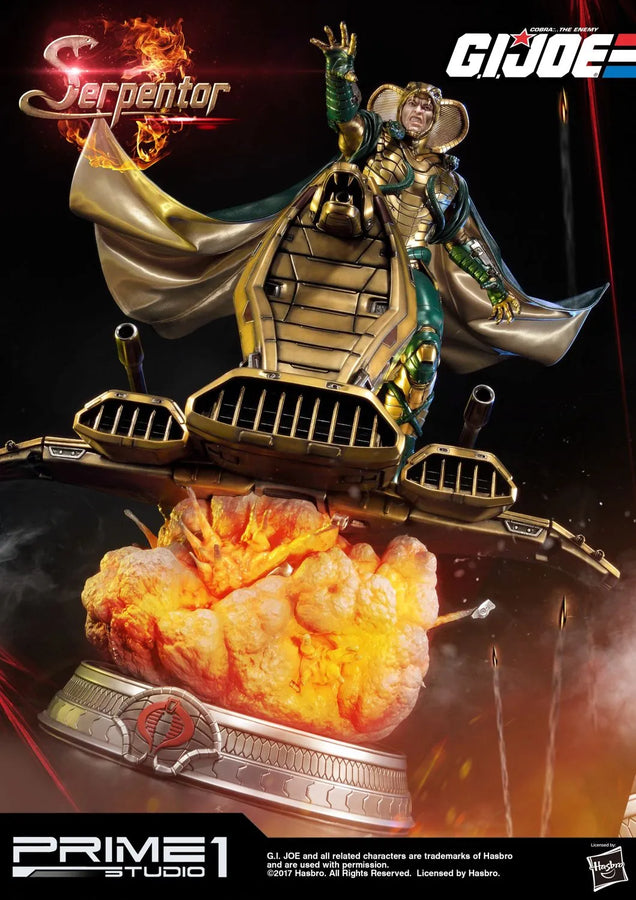 Serpentor (Regular Version) G.I. Joe – Prime1Studio – ActionFigure Brasil