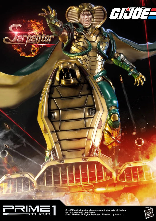 Serpentor (Regular Version) G.I. Joe – Prime1Studio – ActionFigure Brasil
