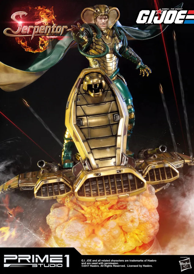 Serpentor (Regular Version) G.I. Joe – Prime1Studio – ActionFigure Brasil