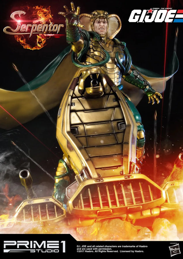 Serpentor (Regular Version) G.I. Joe – Prime1Studio – ActionFigure Brasil