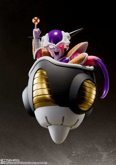 SH Figuarts Freezer / Frieza First Form & Freezer Pod Dragon Ball Z [Bandai]ㅤ – Bandai Spirits – ActionFigureBrasil — iluminação de estúdio