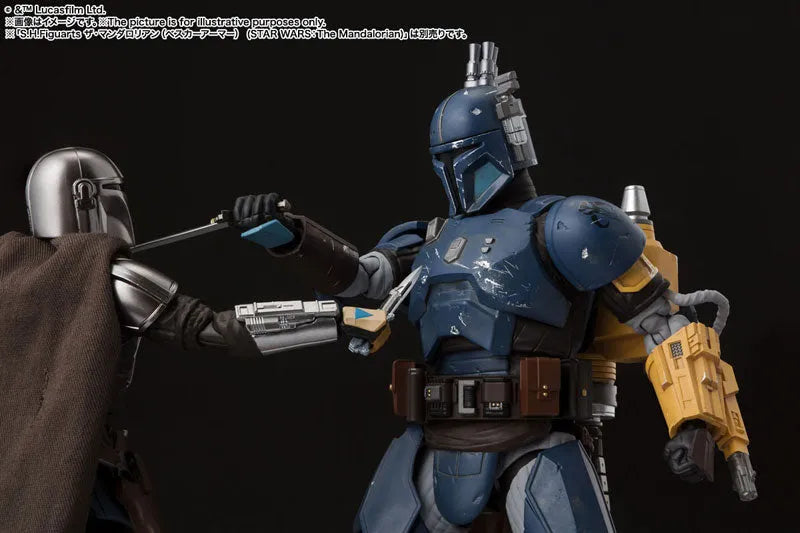 SH Figuarts Heavy Infantry Mandalorian Star Wars The Mandalorian [Bandai]ㅤ – Bandai Spirits – ActionFigureBrasil