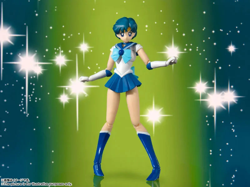 SH Figuarts Sailor Mercury -Animation Color Edition- [Bandai]ㅤ – Bandai Spirits – ActionFigureBrasil