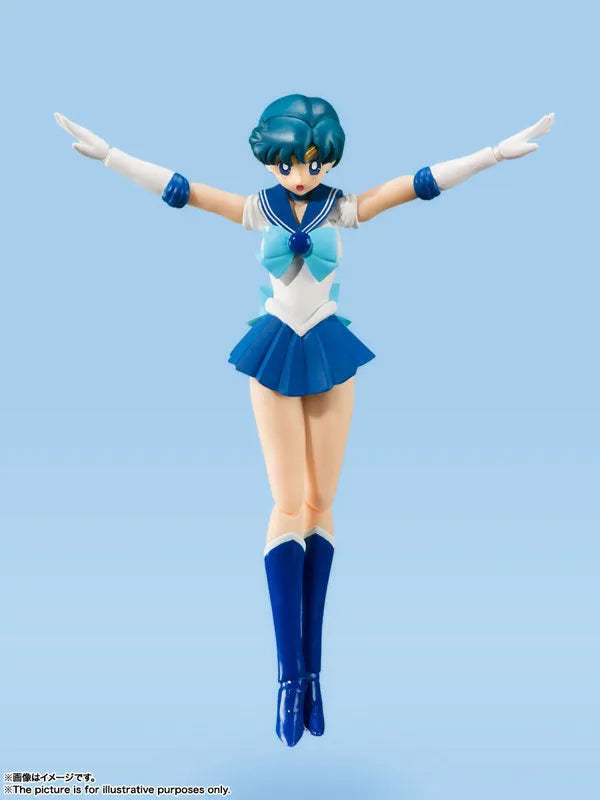 SH Figuarts Sailor Mercury -Animation Color Edition- [Bandai]ㅤ – Bandai Spirits – ActionFigureBrasil