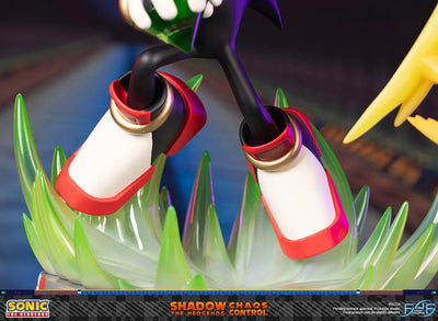 Shadow: Chaos Control – First 4 Figures – ActionFigure Brasil — com base expositora