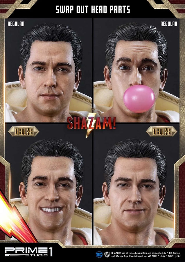 Shazam (Deluxe Version) SHAZAM! – Prime1Studio – ActionFigure Brasil
