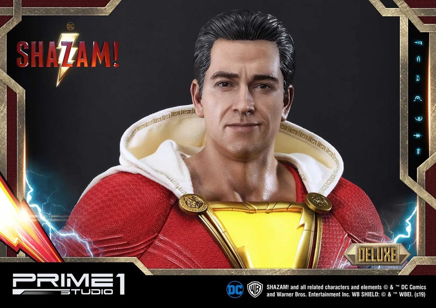 Shazam (Deluxe Version) SHAZAM! – Prime1Studio – ActionFigure Brasil