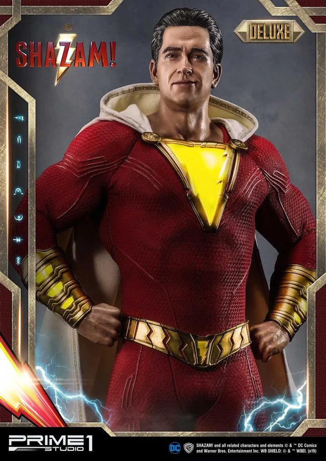 Shazam (Deluxe Version) SHAZAM! – Prime1Studio – ActionFigure Brasil
