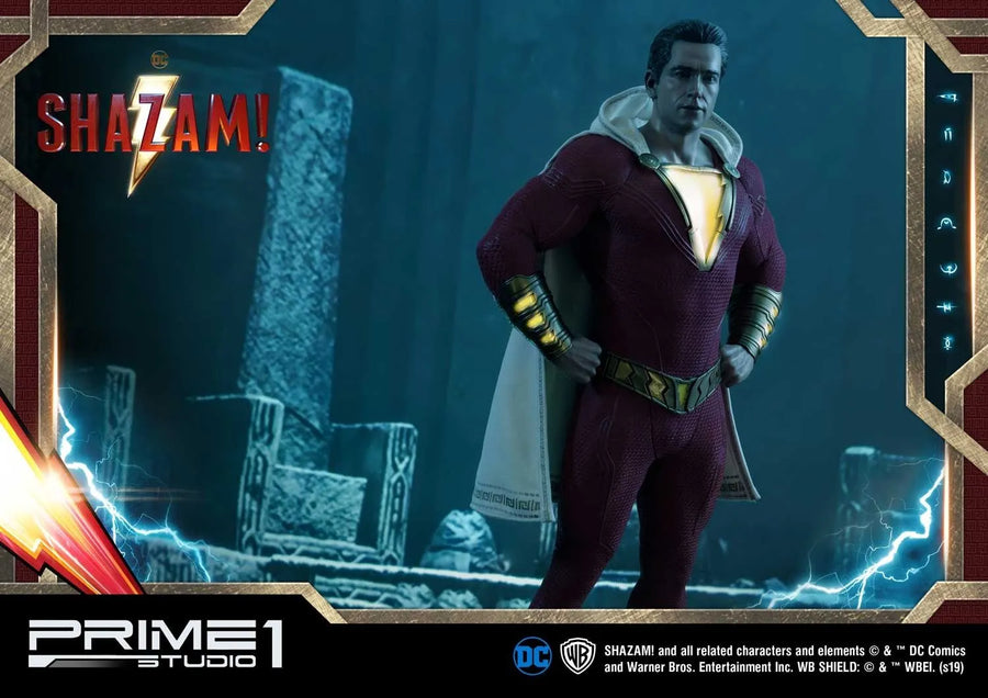 Shazam (Deluxe Version) SHAZAM! – Prime1Studio – ActionFigure Brasil