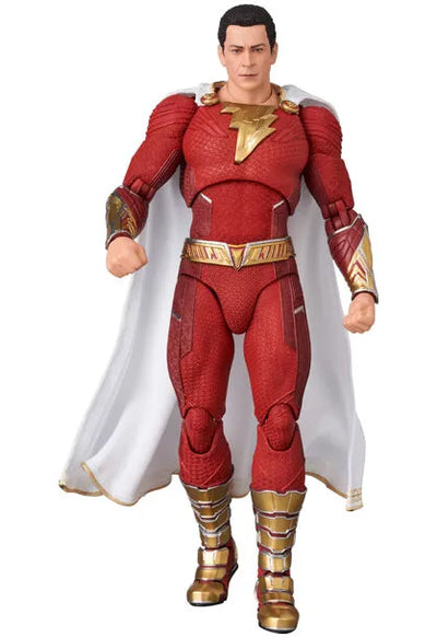 Shazam! Fury of the God - Captain Marvel - Mafex (No.254) - Fury of the Gods Ver. (Medicom Toy)ㅤ – Medicom Toy – ActionFigureBrasil