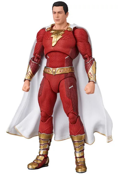 Shazam! Fury of the God - Captain Marvel - Mafex (No.254) - Fury of the Gods Ver. (Medicom Toy)ㅤ – Medicom Toy – ActionFigureBrasil