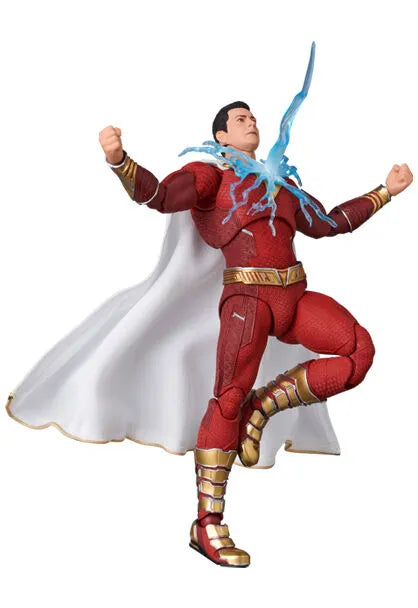Shazam! Fury of the God - Captain Marvel - Mafex (No.254) - Fury of the Gods Ver. (Medicom Toy)ㅤ – Medicom Toy – ActionFigureBrasil