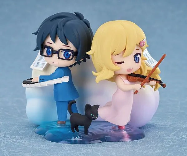 Shigatsu wa Kimi no Uso - Arima Kousei - Miyazono Kaori - Qset+ (Good Smile Arts Shanghai, Good Smile Company)ㅤ – Good Smile Arts Shanghai – ActionFigureBrasil