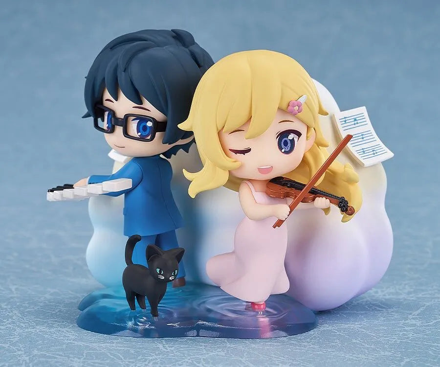 Shigatsu wa Kimi no Uso - Arima Kousei - Miyazono Kaori - Qset+ (Good Smile Arts Shanghai, Good Smile Company)ㅤ – Good Smile Arts Shanghai – ActionFigureBrasil