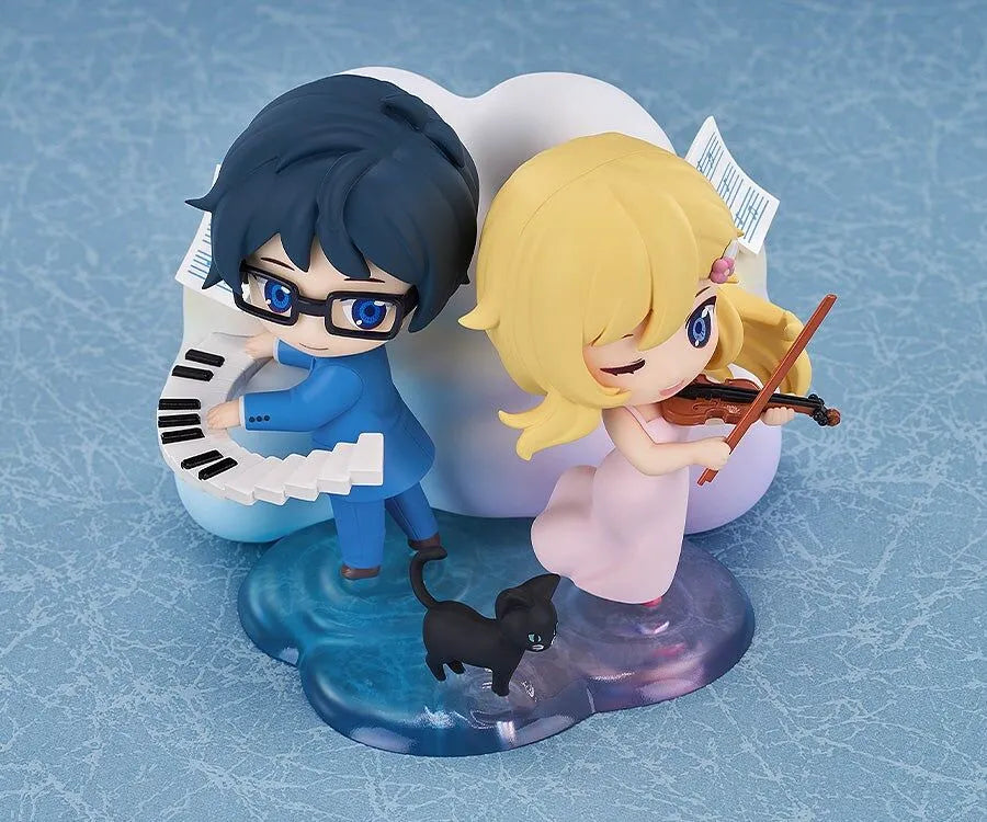 Shigatsu wa Kimi no Uso - Arima Kousei - Miyazono Kaori - Qset+ (Good Smile Arts Shanghai, Good Smile Company)ㅤ – Good Smile Arts Shanghai – ActionFigureBrasil