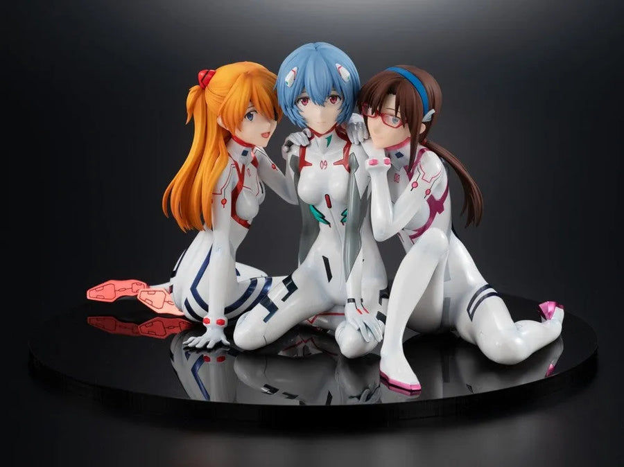 Shin Evangelion Gekijouban:|| - Ayanami Rei - Makinami Mari Illustrious - Souryuu Asuka Langley - KDcolle - 1/8 - Newtype Cover ver. (Good Smile Company, Kadokawa, Our Treasure)ㅤ – Our Treasure – ActionFigureBrasil