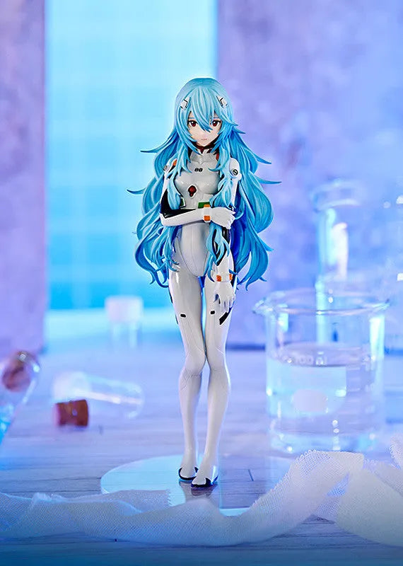 Shin Evangelion Gekijouban:|| - Ayanami Rei - Pop Up Parade - Long Hair Ver. - 2023 Re-release (Good Smile Company)ㅤ – Good Smile Company – ActionFigureBrasil