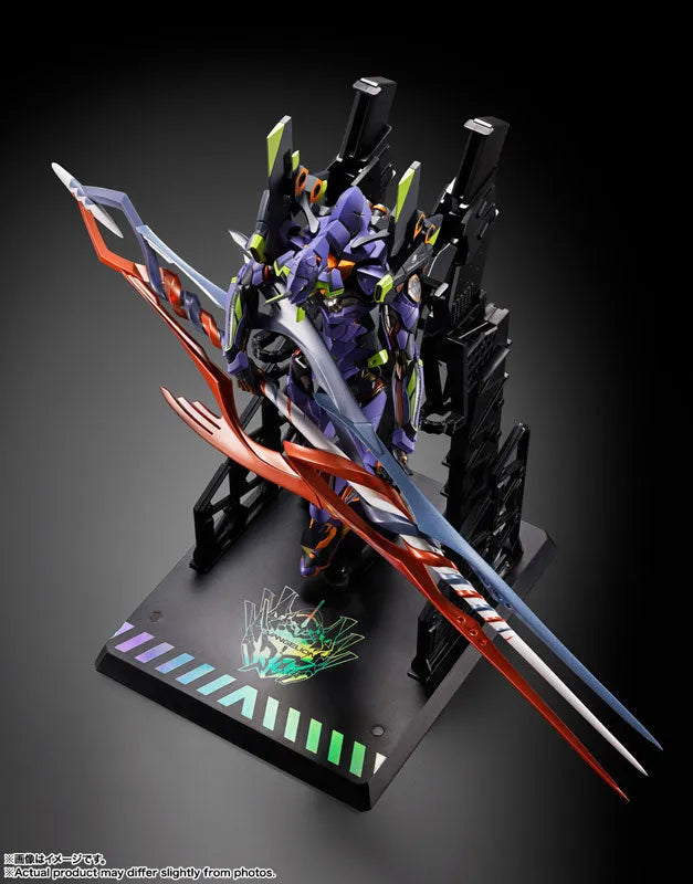 Shin Evangelion Gekijouban:|| - EVA-01 - Metal Build - 30th with the Spear of Gaius (Bandai Spirits)ㅤ – Bandai Spirits – ActionFigureBrasil