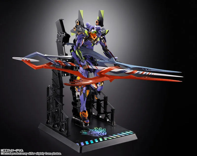 Shin Evangelion Gekijouban:|| - EVA-01 - Metal Build - 30th with the Spear of Gaius (Bandai Spirits)ㅤ – Bandai Spirits – ActionFigureBrasil