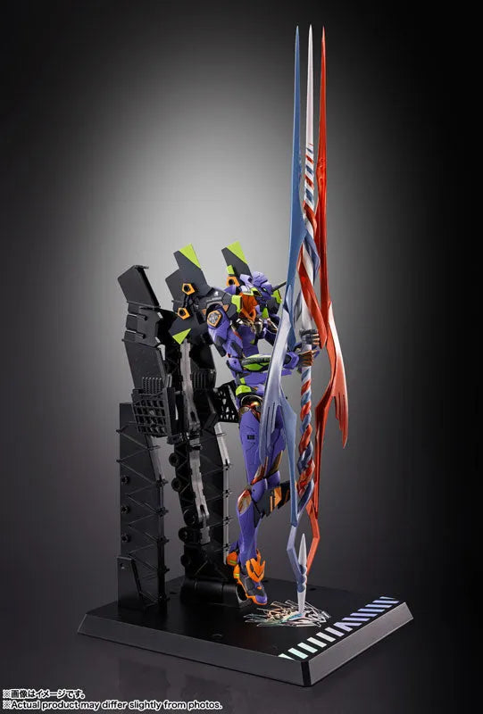 Shin Evangelion Gekijouban:|| - EVA-01 - Metal Build - 30th with the Spear of Gaius (Bandai Spirits)ㅤ – Bandai Spirits – ActionFigureBrasil