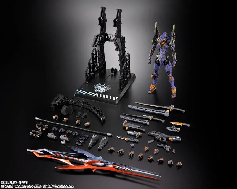 Shin Evangelion Gekijouban:|| - EVA-01 - Metal Build - 30th with the Spear of Gaius (Bandai Spirits)ㅤ – Bandai Spirits – ActionFigureBrasil
