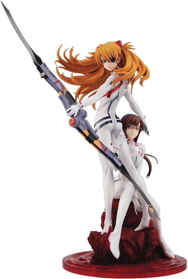Shin Evangelion Gekijouban:|| - Makinami Mari Illustrious - Souryuu Asuka Langley - Precious G.E.M. (MegaHouse) [Shop Exclusive]ㅤ – MegaHouse – ActionFigureBrasil