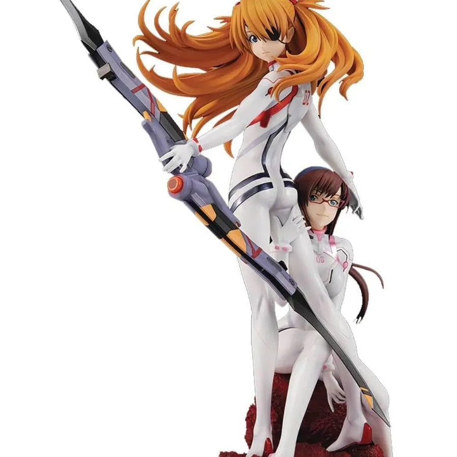 Shin Evangelion Gekijouban:|| - Makinami Mari Illustrious - Souryuu Asuka Langley - Precious G.E.M. (MegaHouse) [Shop Exclusive]ㅤ – MegaHouse – ActionFigureBrasil