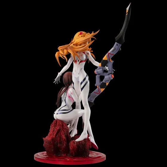 Shin Evangelion Gekijouban:|| - Makinami Mari Illustrious - Souryuu Asuka Langley - Precious G.E.M. (MegaHouse) [Shop Exclusive]ㅤ – MegaHouse – ActionFigureBrasil