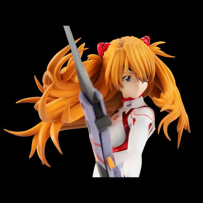Shin Evangelion Gekijouban:|| - Makinami Mari Illustrious - Souryuu Asuka Langley - Precious G.E.M. (MegaHouse) [Shop Exclusive]ㅤ – MegaHouse – ActionFigureBrasil — com base expositora