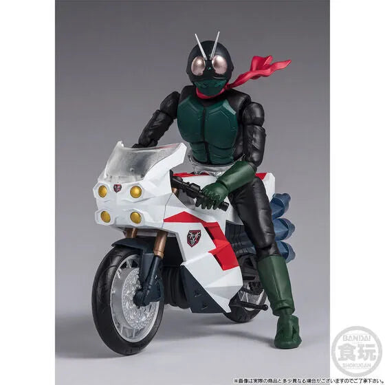 Shin Kamen Rider - Kamen Rider - Bandai Shokugan - Candy Toy - Shodo-XX - Shodo-XX Shin Kamen Rider Kamen Rider & Cyclone Set (Bandai) [Shop Exclusive]ㅤ – Bandai – ActionFigureBrasil