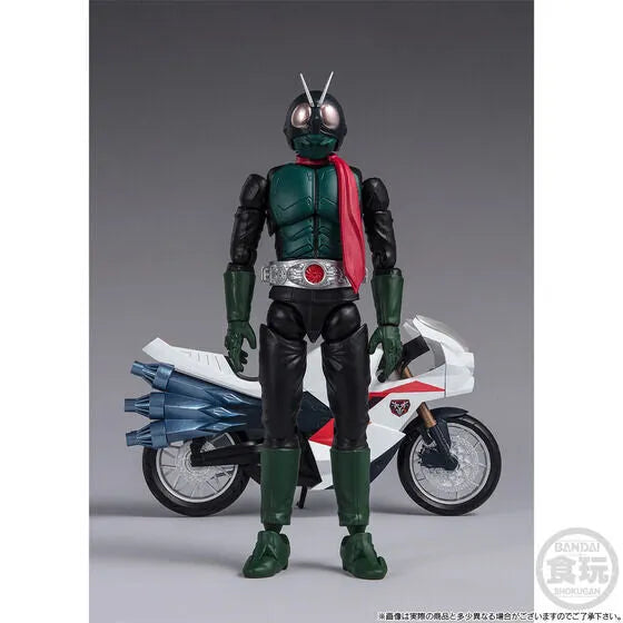 Shin Kamen Rider - Kamen Rider - Bandai Shokugan - Candy Toy - Shodo-XX - Shodo-XX Shin Kamen Rider Kamen Rider & Cyclone Set (Bandai) [Shop Exclusive]ㅤ – Bandai – ActionFigureBrasil