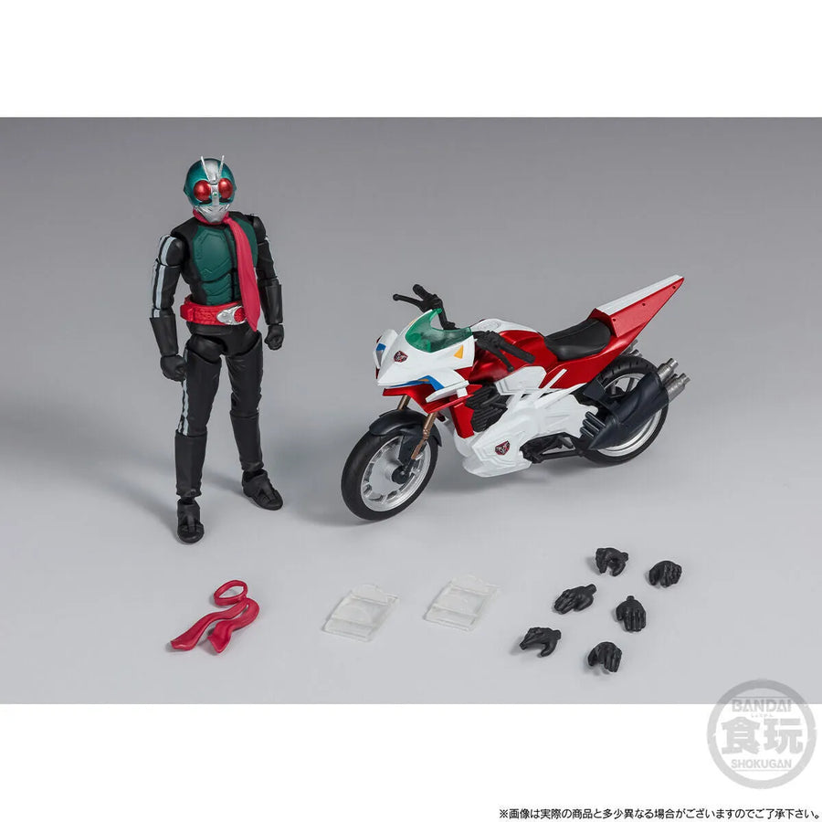 Shin Kamen Rider - Kamen Rider No. 2+1 - Bandai Shokugan - Candy Toy - Shodo-XX (Bandai) [Shop Exclusive]ㅤ – Bandai – ActionFigureBrasil