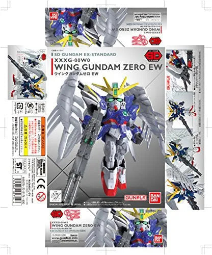 Shin Kidou Senki Gundam Wing - XXXG-00W0 Wing Gundam Zero Custom - SD Gundam EX-Standard 04 (Bandai)ㅤ – Bandai – ActionFigureBrasil