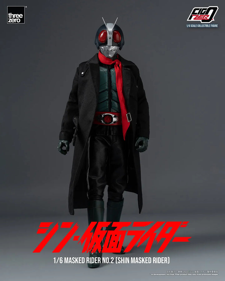 Shin Masked Rider No. 2 (Shin Masked Rider No. 2) – Threezero – ActionFigure Brasil