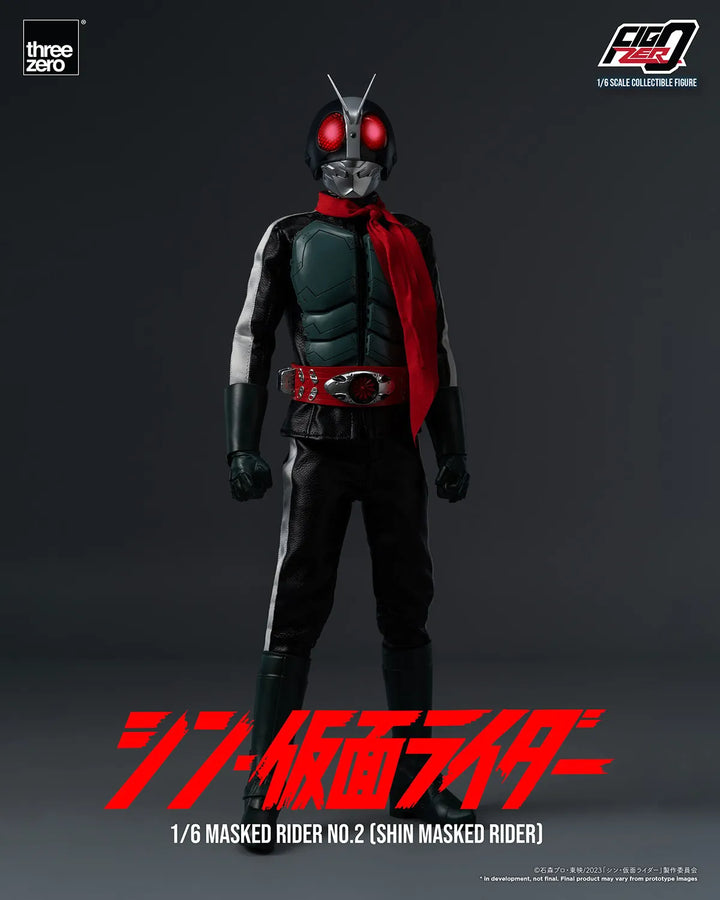Shin Masked Rider No. 2 (Shin Masked Rider No. 2) – Threezero – ActionFigure Brasil