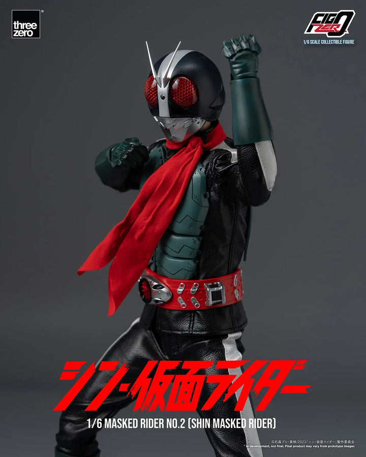 Shin Masked Rider No. 2 (Shin Masked Rider No. 2) – Threezero – ActionFigure Brasil