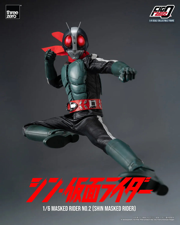Shin Masked Rider No. 2 (Shin Masked Rider No. 2) – Threezero – ActionFigure Brasil