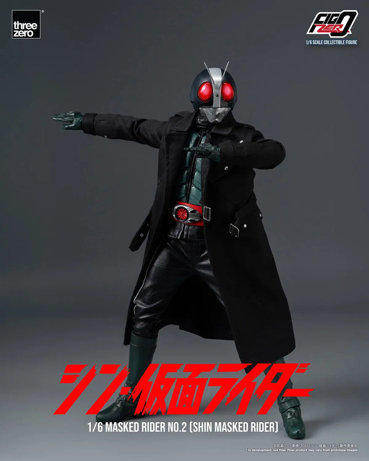 Shin Masked Rider No. 2 (Shin Masked Rider No. 2) – Threezero – ActionFigure Brasil