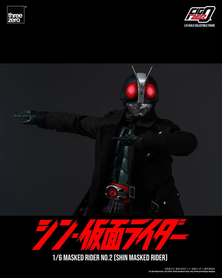 Shin Masked Rider No. 2 (Shin Masked Rider No. 2) – Threezero – ActionFigure Brasil