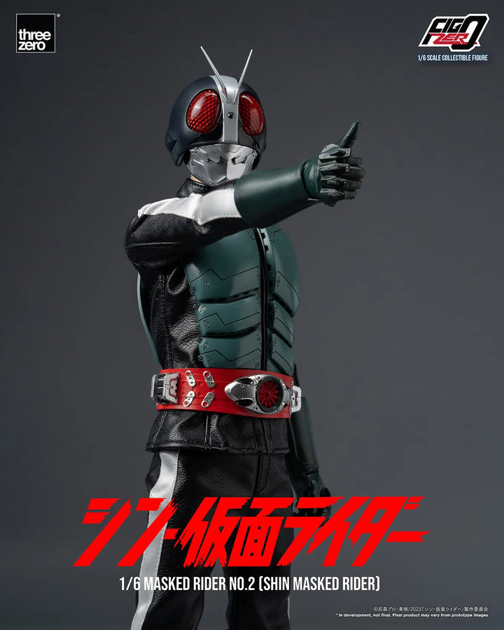 Shin Masked Rider No. 2 (Shin Masked Rider No. 2) – Threezero – ActionFigure Brasil