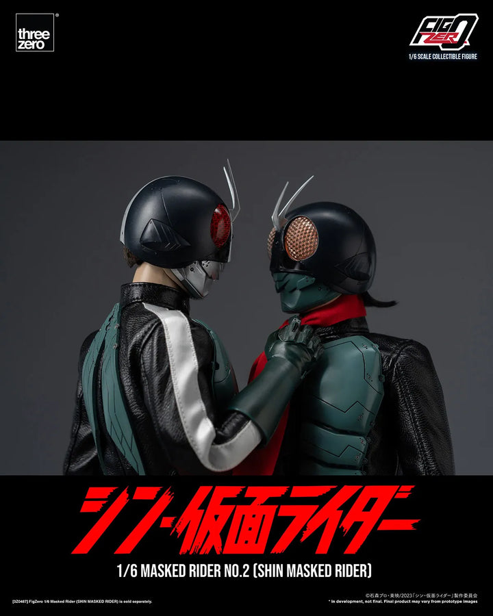 Shin Masked Rider No. 2 (Shin Masked Rider No. 2) – Threezero – ActionFigure Brasil