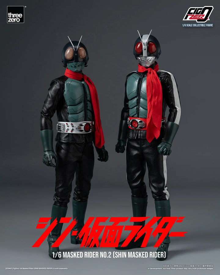 Shin Masked Rider No. 2 (Shin Masked Rider No. 2) – Threezero – ActionFigure Brasil