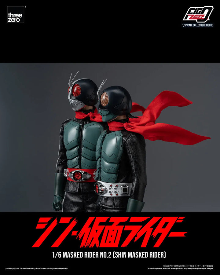 Shin Masked Rider No. 2 (Shin Masked Rider No. 2) – Threezero – ActionFigure Brasil