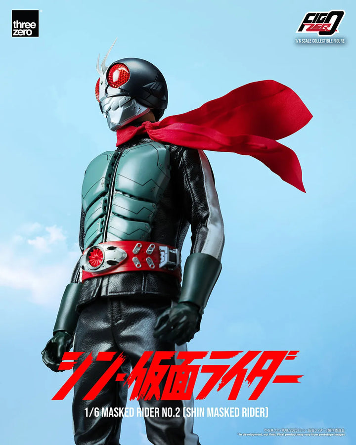 Shin Masked Rider No. 2 (Shin Masked Rider No. 2) – Threezero – ActionFigure Brasil